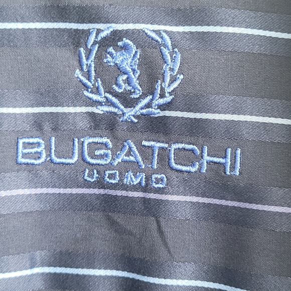 Bugatchi Uomo Button Up Roll Cuff Long Sleeve Shirt - Picture 5 of 8